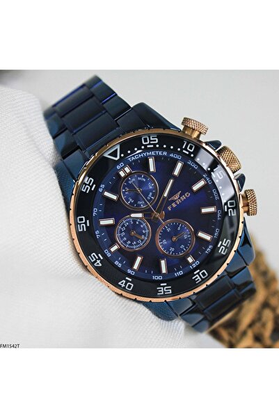 FERRO FM1542T Çelik Kordonlu Erkek Kol Saati