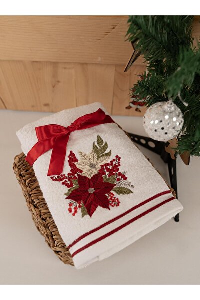 Baveno Pamuklu 2'li Modern & Şık Tasarım Hediyelik Havlu Seti