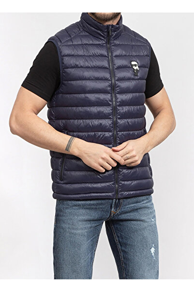 Karl Lagerfeld Lacivert Erkek Yelek 505023500590