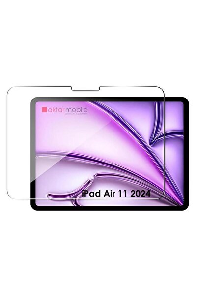 AktarMobile iPad Air 11 M2 2024 uyumlu Ekran Koruyucu Nano Kırılmaz Esnek Üst...