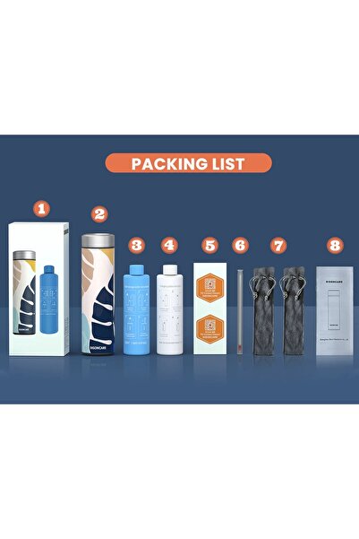 DISONCARE Termos portabil pentru insulină, capacitate 2-3 stilouri, ODYSSEY COMPACT, Monstera Leaf