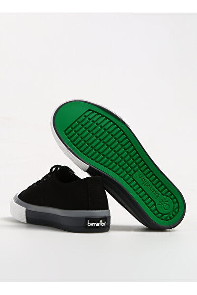 Benetton Siyah - Beyaz Erkek Çocuk Sneaker BNI-10041