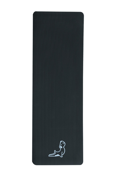 PETARYA Comfort Serisi 10 mm NBR Egzersiz Matı Pilates Minderi Siyah