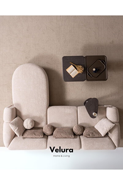 Velura Home & Living Hermes Köşe Takımı & Uzanmalı Köşe Takımı