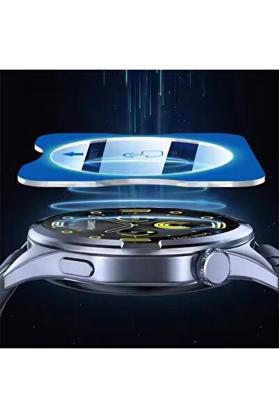 Alstrap ساعة هواوي جي تي 6/جي تي 5 برو/جي تي 5/جي تي 4/جي تي 3 برو 46 ملم متوافقة مع الزجاج المقسى سهل التركيب