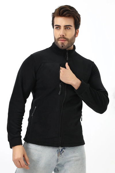 Bilenn Tekstil Ανδρικό παλτό Polar - Μαύρο