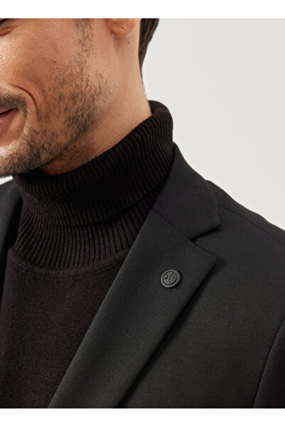 ALTINYILDIZ CLASSICS Altınyıldız Classics Normal Bel Slim Fit Siyah Erkek Takım Elbise 4A3010000101