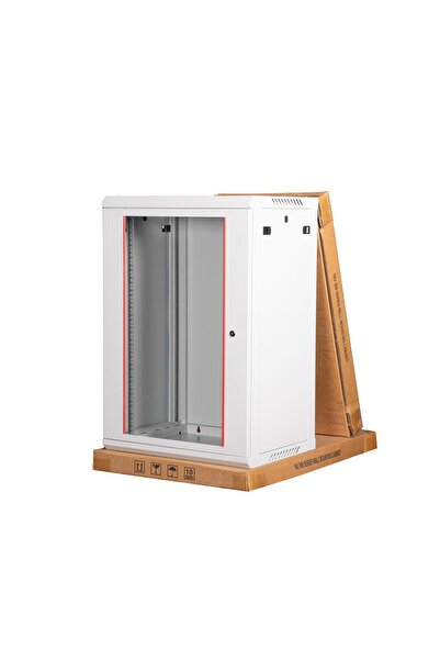 Lande - 18U 19" Duvar Tipi Rack Kabinet – Genişlik: 600 mm | Derinlik: 450 mm...