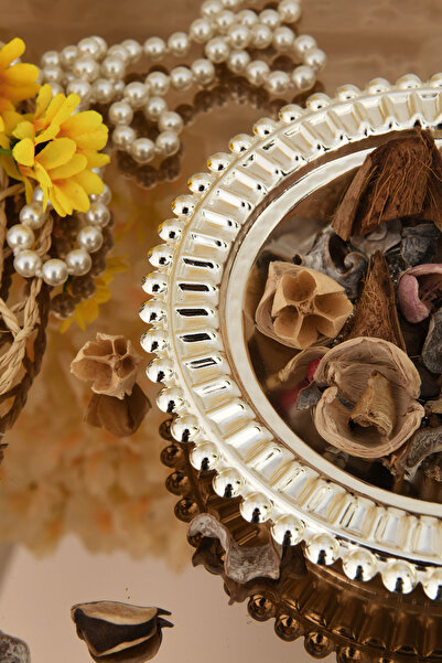 LUMINZO Asto Sugar Bowl Silver Crystal Detailed with Lid Elegant Stylish Presentation Plate Tableware Catering Guests