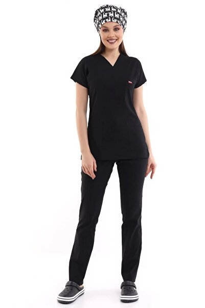 Bilenn Tekstil طقم جيرسي بأكمام الخفاش من Bflex - 4805 أسود