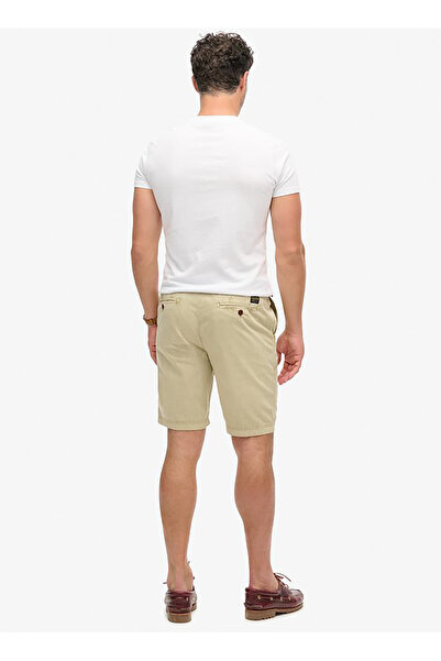 SUPERDRY Normal Krem Erkek Şort M7110397A7MO_VINTAGE INTERNATIONAL