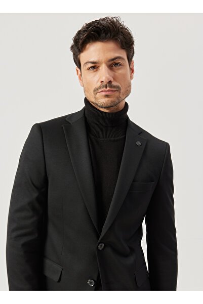 ALTINYILDIZ CLASSICS Altınyıldız Classics Normal Bel Slim Fit Siyah Erkek Takım Elbise 4A3010000101