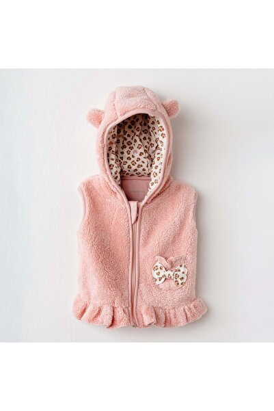 andywawa Ac26234 Little Leopard Vest Pink