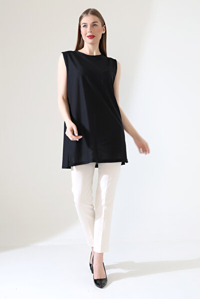 Talsmoda TALS FASHION ΜΑΥΡΟ ΧΡΩΜΑ ΦΑΡΚΟ ΜΗΧΑΝΙΚΟ ΣΥΝΤΟΝΙΣΜΕΝΟ ΜΠΛΟΥΖΑΚΙ ΚΑΙ ΤΟΥΝΙΚ