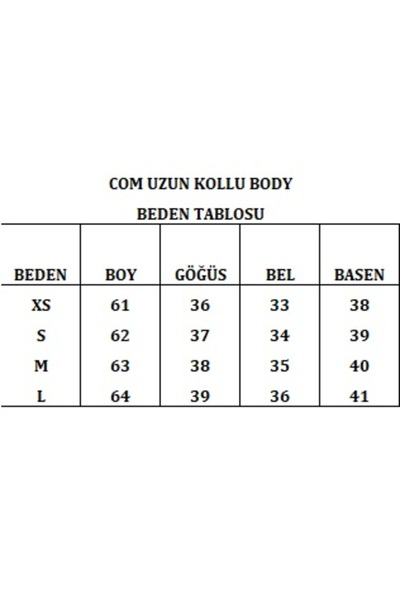 La Sarta Kadın Uzun Kollu Sırt Dekolteli Çıtçıtlı Siyah Body