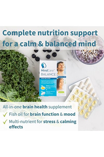 Igennus Healthcare Nutrition MindCare BALANCE Stay Relaxed-Stress Relief Capsules