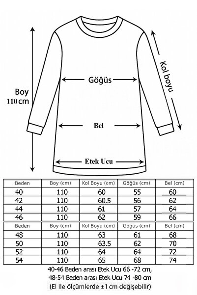 Linvey Dik Yaka Fermuarlı Büyük Beden Rahat Kalıp Tunik (K7568 BATTALI)