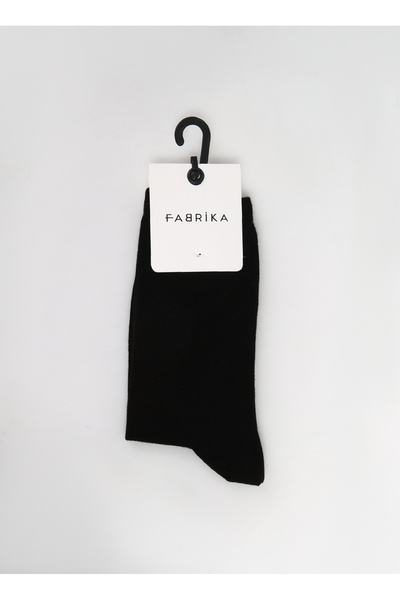 Fabrika Siyah Kadın Soket Çorap SKT-ROT-2