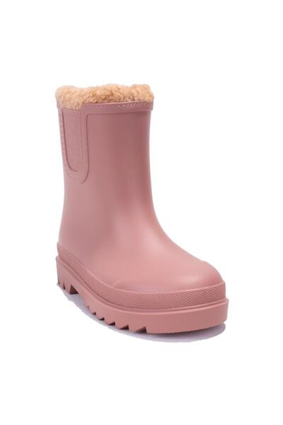 IGOR W10290 Tokio Burreguito Pembe Ortopedik Kürklü Kız Çocuk Yağmur Çizme