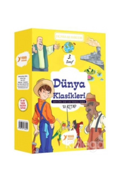Genel Markalar DÜNYA KLASİKLERİ 3.SINIF 10 KİTAP