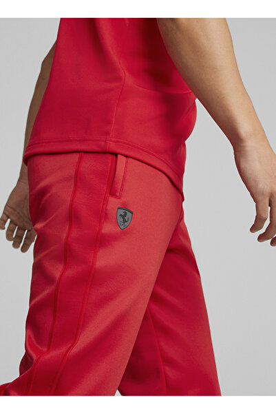 Puma 53833402 Ferrari Style MT7 Pants Kırmızı Erkek Eşofman Altı