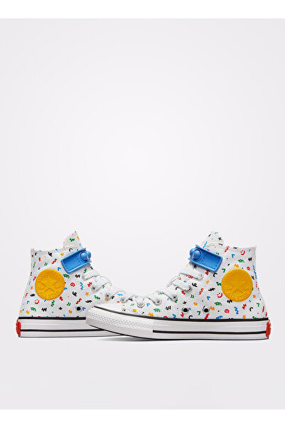 Converse Beyaz Kanvas Erkek Çocuk Yürüyüş Ayakkabısı A06316C.102-CHUCK TAYLOR ALL STAR