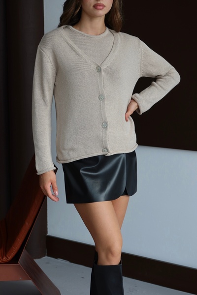 LOISY Women's Inner Strap Cardigan (Pack of 2)