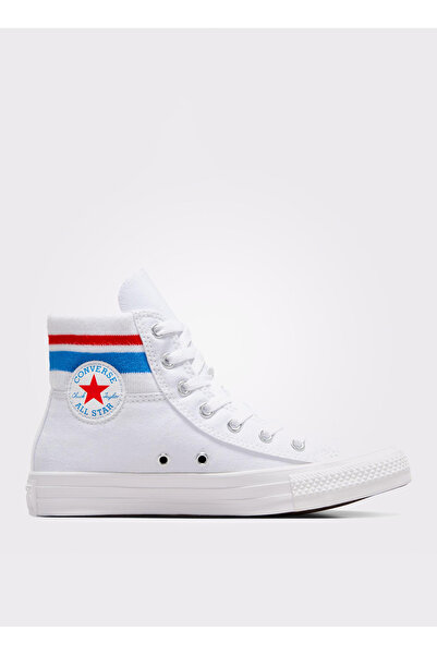 Converse Λευκά παπούτσια πεζοπορίας για αγόρια από καμβά A06314C.102-CHUCK TA...