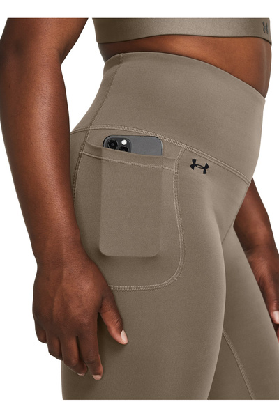 Under Armour 1361109-200 Motion Legging Kahve Kadın Slim Fit Tayt