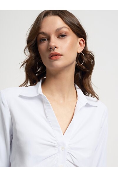 Loft U.Sleeve Crop Women's Shirt