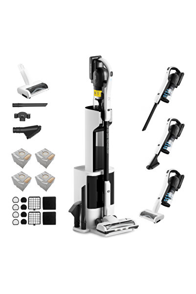 Greenote GSC70 Otomatik Toz Boşaltma Sistemli Hafif Kablosuz Şarjlı 23kpa Elektrikli Süpürge