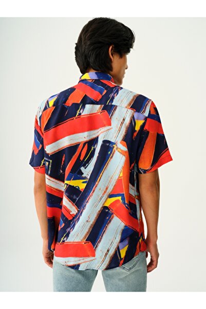 Loft Comfortable Cut Men's Shirt - Sleeves