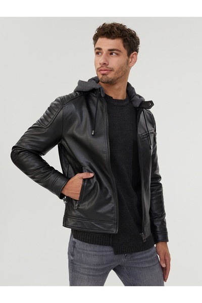Loft Slim Fit Erkek Mont Pu