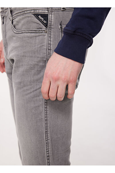 Replay Slim Fit Erkek Denim Pantolon M914Y 096 MEDIUM GREY