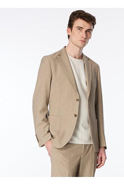 Fabrika Vizon Erkek Mono Yaka Slim Fit Takım Elbise F4SM-TKM 01