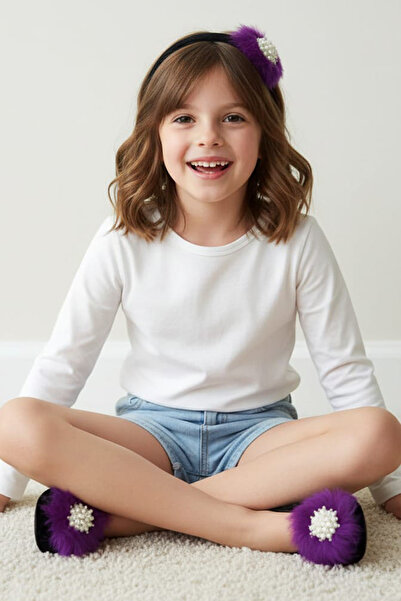 CEYDA SHOES Детски домашни пантофки. Комплект „Корона“, детски пантофки, бебе...