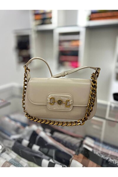 Levidor Mink Wide Chain Accessory Shoulder Bag 930372