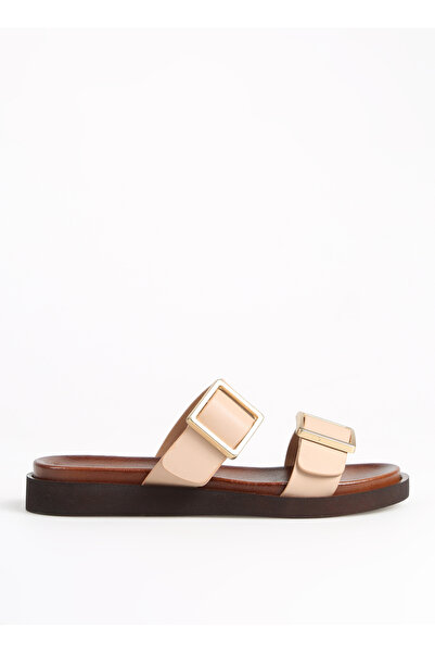 Fabrika Bej Kadın Terlik ARMIDA