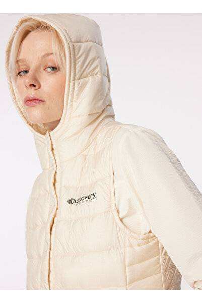 Discovery Expedition Bej Kadın Şişme Yelek D4SL-YLK3007