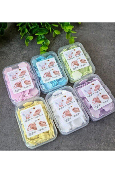 10 Kutu Sihirli Sabun Kokulu,çiçek Model,6 Renk 10 PAKET FİYATIDIR