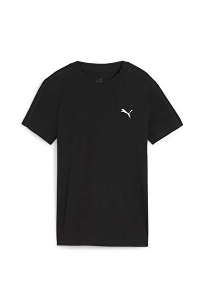 Puma 67788301 HER Tee Siyah Kadın Bisiklet Yaka Regular Fit T-Shirt