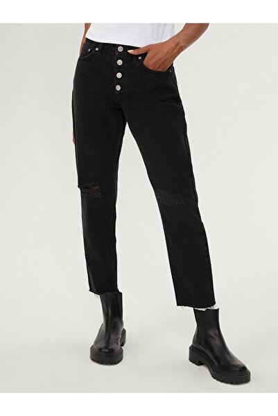 Loft Mom Regular Fit Kadın Pantolon