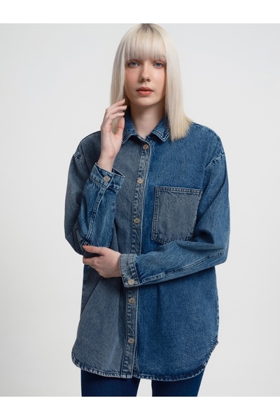 Loft Regular Fit Kadın Gömlek U.kol