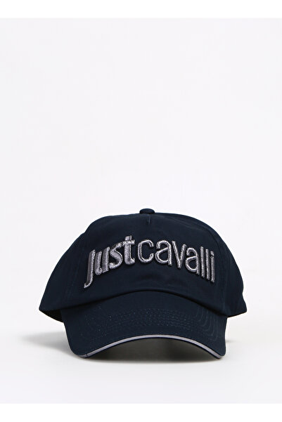 Just Cavalli Mavi - Gri Erkek Şapka 75QAZK30