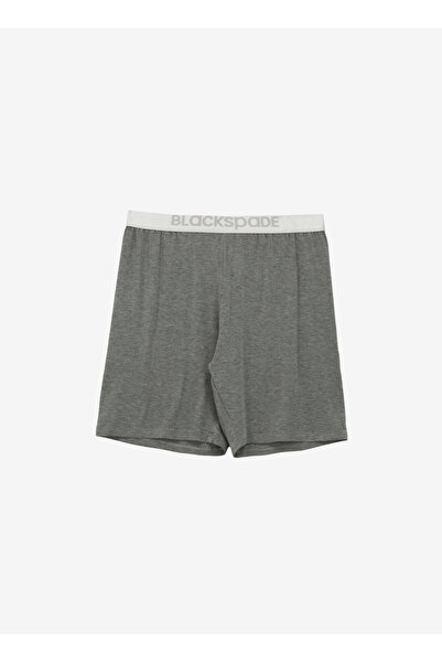 Blackspade Ανδρικό παντελόνι φόρμας Normal Waist Normal Grey Melange 9314