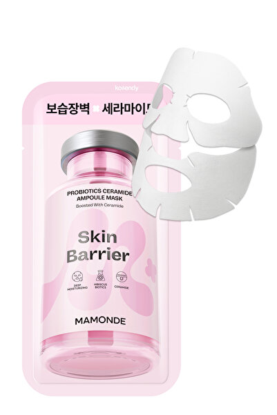 MAMONDE Probiotics Ceramide Ampoule Mask Pack - Bariyer Koruyucu Yoğun Nemlendirici Seramid Ampul Maske 23ml