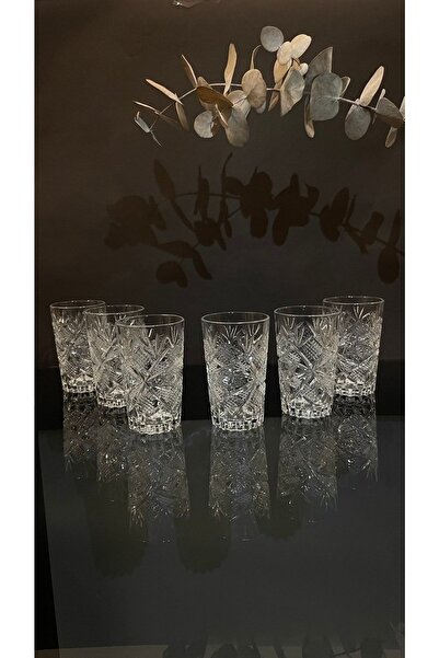 Paşabahçe Kesme Göz Desen Su Bardağı