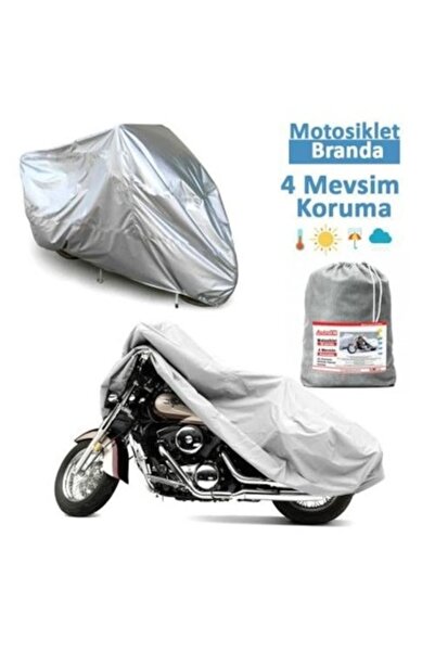 FİXFLEX Lifan Pony 100 Rear Bag Compatible (Connection, Lock Compatible) 4 Season Protection Gray