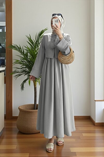 ENDAMIM Linen Skirt Set
