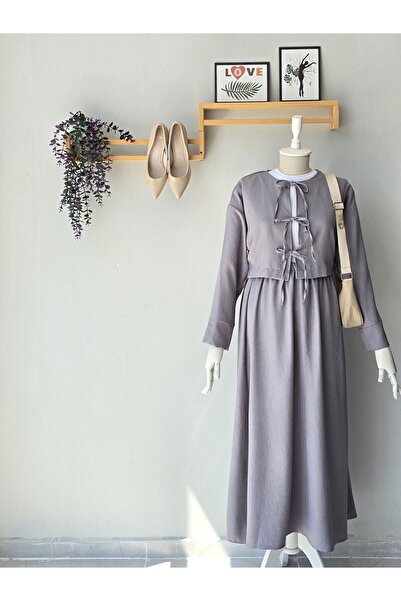 ENDAMIM Linen Skirt Set